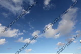 blue clouded sky 0001